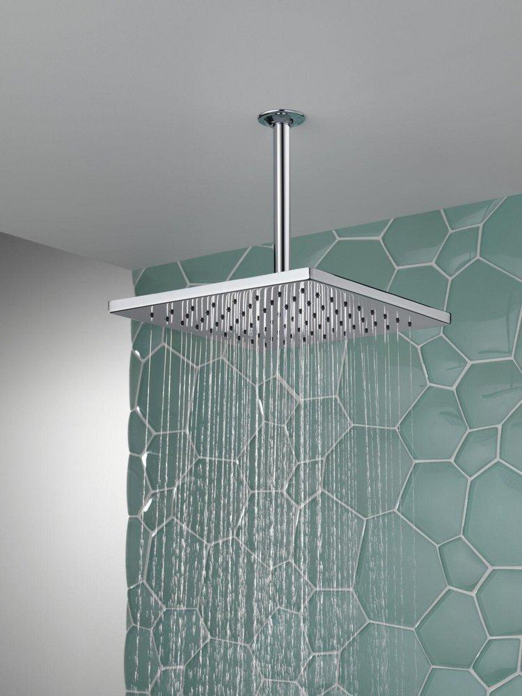 Delta Faucet Lumicoat Chrome Single Function Showerhead 