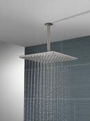 Delta Faucet Lumicoat Stainless Single Function Soft Rain Spray Showerhead 