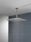 Delta Faucet Lumicoat Stainless Single Function Soft Rain Spray Showerhead 