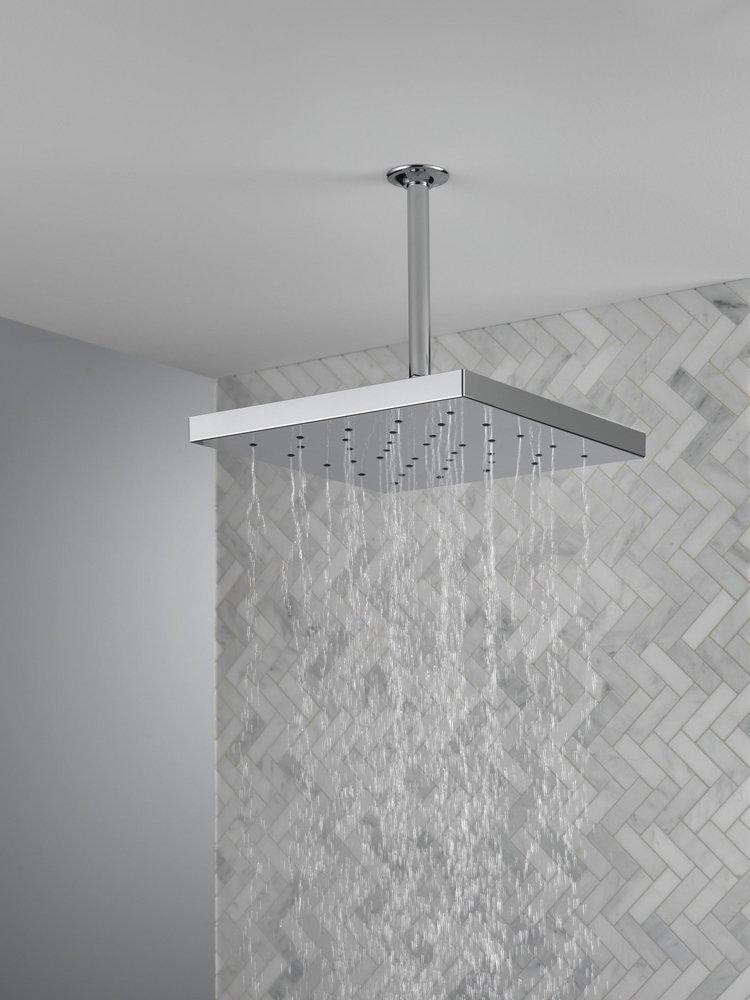 Delta Faucet Lumicoat Chrome Single Function Showerhead 