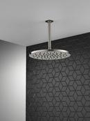 CCY 1.75 GPM UNIV SHOWERING COMPONENTS SINGLE-SETTING METAL RAINCAN SHOWER HEAD LUMICOAT STAINLESS 