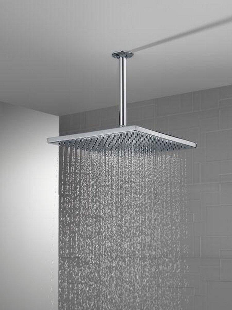 Delta Faucet Lumicoat Chrome Single Function Showerhead 