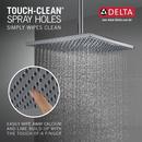 Delta Faucet Lumicoat Chrome Single Function Showerhead 