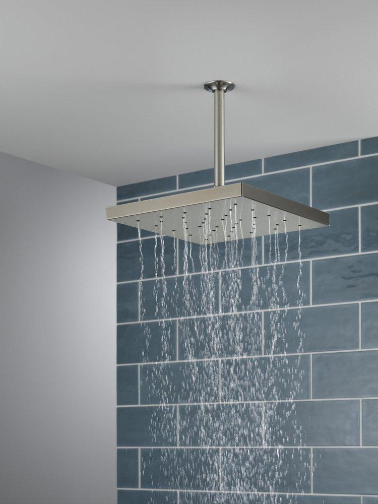 Delta Faucet Lumicoat Stainless Single Function Showerhead 