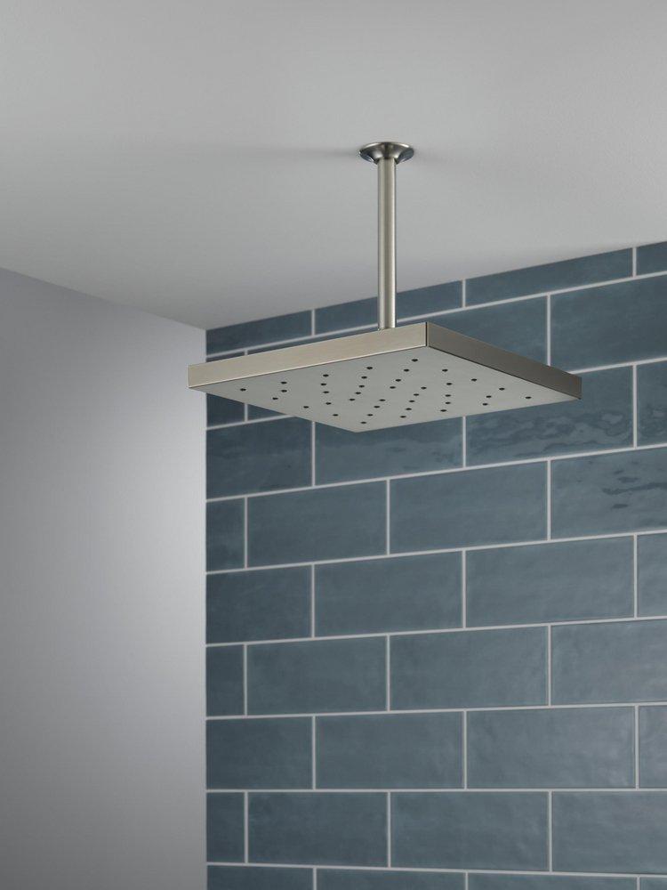 Delta Faucet Lumicoat Stainless Single Function Showerhead 