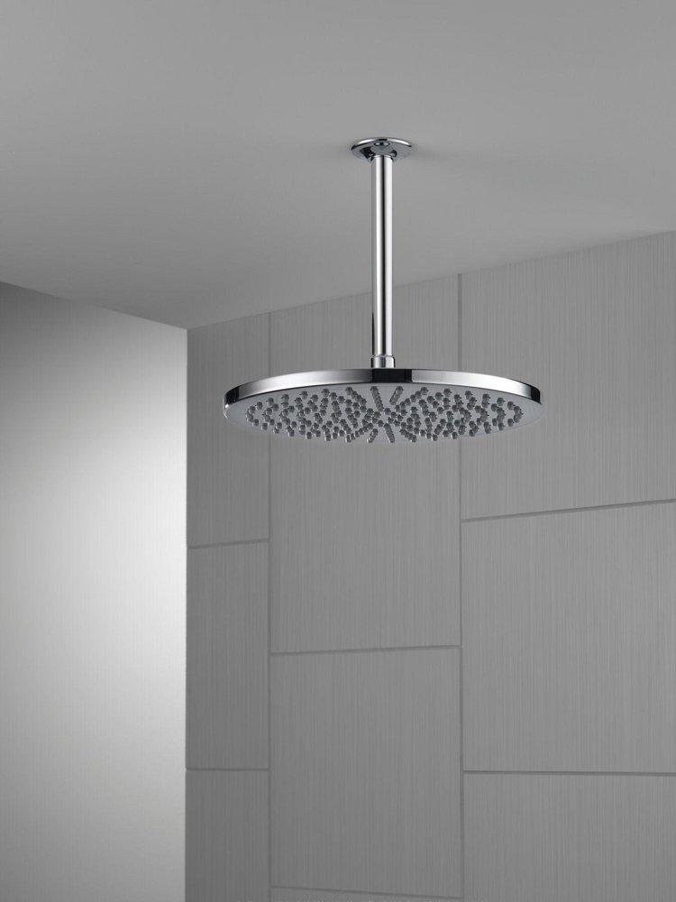 Delta Faucet Lumicoat Chrome Single Function Showerhead 