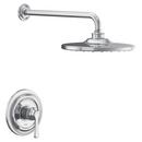 One Handle Single Function Shower Faucet in Chrome (Trim Only) 