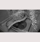 24 in. Front Control Turn Knob in Black 