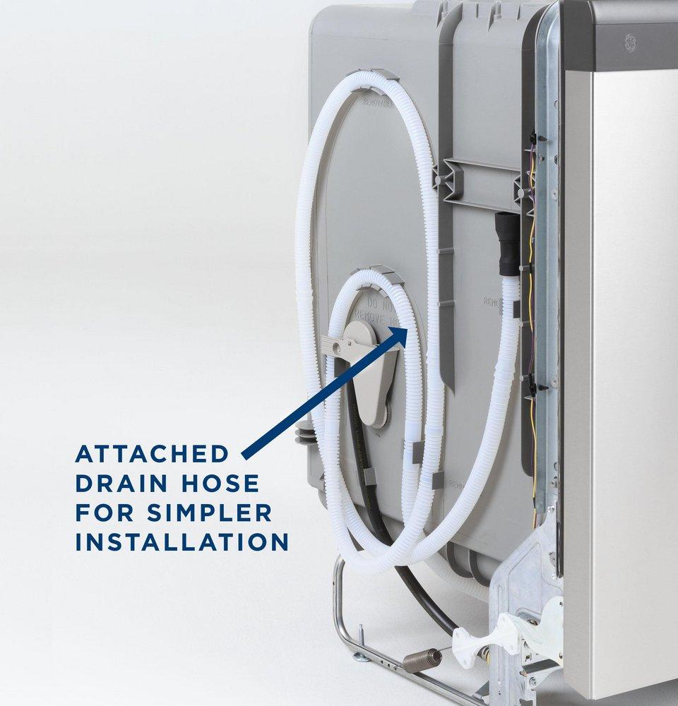 24 in. Front Control Turn Knob in Black 