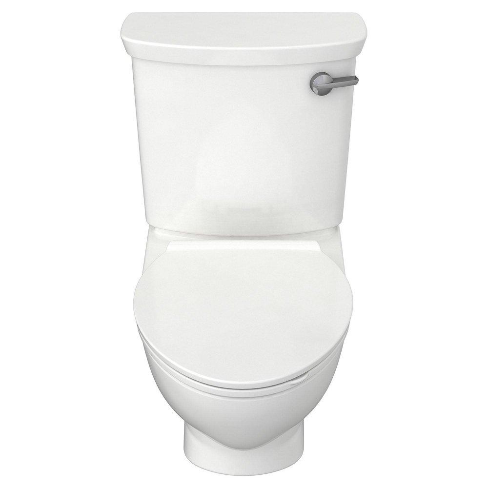 GLENWALL VORMAX TWO-PIECE 1.28 GPF/4.8 LPF RIGHT HAND TRIP LEVER BACK OUTLET ELONGATED WALL-HUNG EVERCLEAN TOILET 