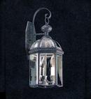 Quorum International Black 7 in. 60 W 2-Light Candelabra Lantern 