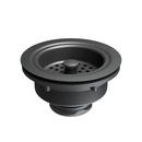 PROFLO&reg; Matte Black 3-3/8 in. Basket Strainer 