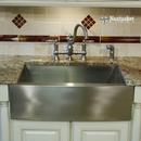 Nantucket Sinks Brushed Satin 30-1/8 x 22-1/4 in. No Hole Stainless Steel Single Bowl Farmhouse and Undermount Kitchen Sink 