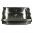 NANTUCKET SINKS APRON302010SR-16 - 30 INCH PRO SERIES SINGLE BOWL FARMHOUSE APRON FRONT STAINLESS STEEL KITCHEN SINK 