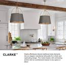 Hinkley Lacquered Brass 60W 1-Light Candelabra E-12 Pendant 