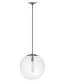 Hinkley Polished Antique Nickel 100W 1-Light Medium E-26 LED Pendant 