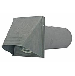 4 in. Dryer Vent Hood Steel