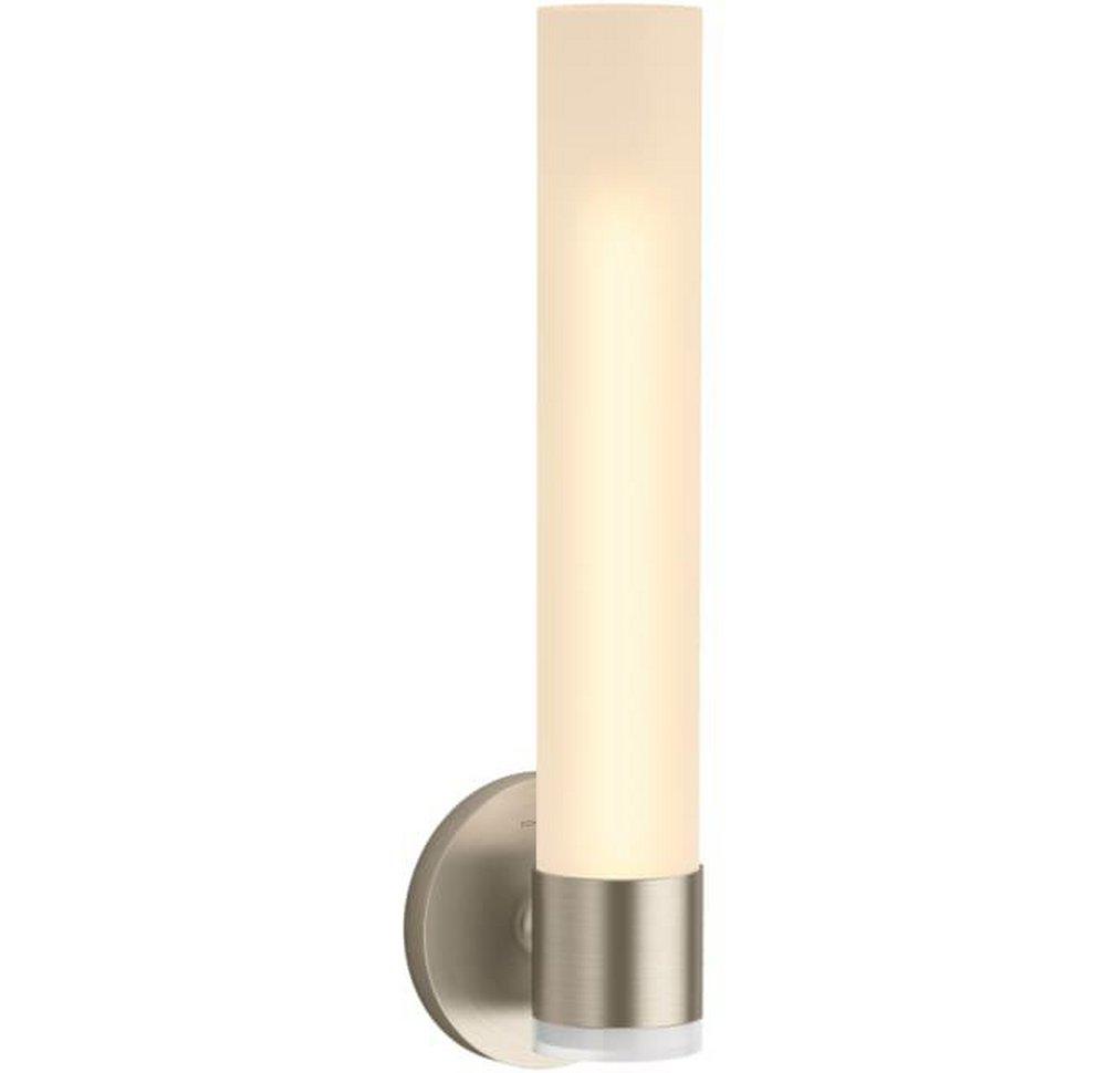 KOHLER Brushed Bronze 60 W 1-Light 16-7/8 in. Wall Sconce 