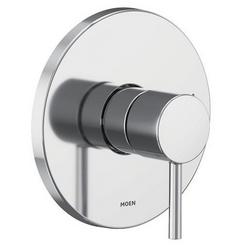 Single Handle Pressure Balancing Valve Trim in Chrome