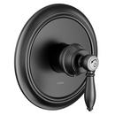 Moen Matte Black Single Handle Function Bathtub & Shower Faucet (Trim Only) 