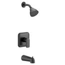 MATTE BLACK M-CORE 4 PORT TUB/SHOWER 