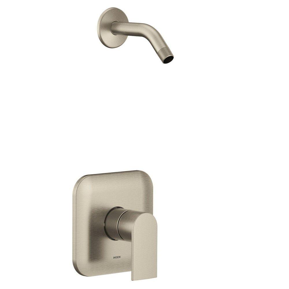 Moen Brushed Nickel Single Handle Shower Faucet (Trim Only) 