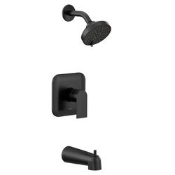 Single Handle Multi Function Bathtub & Shower Faucet in Matte Black (Trim Only)