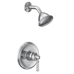 One Handle Single Function Shower Faucet in Chrome (Trim Only)