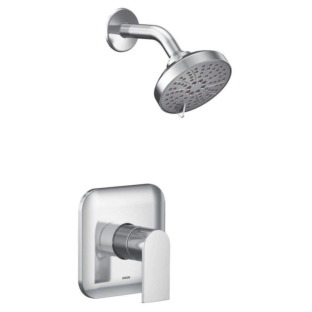 Single Handle Multi Function Shower Faucet in Chrome (Trim Only) 