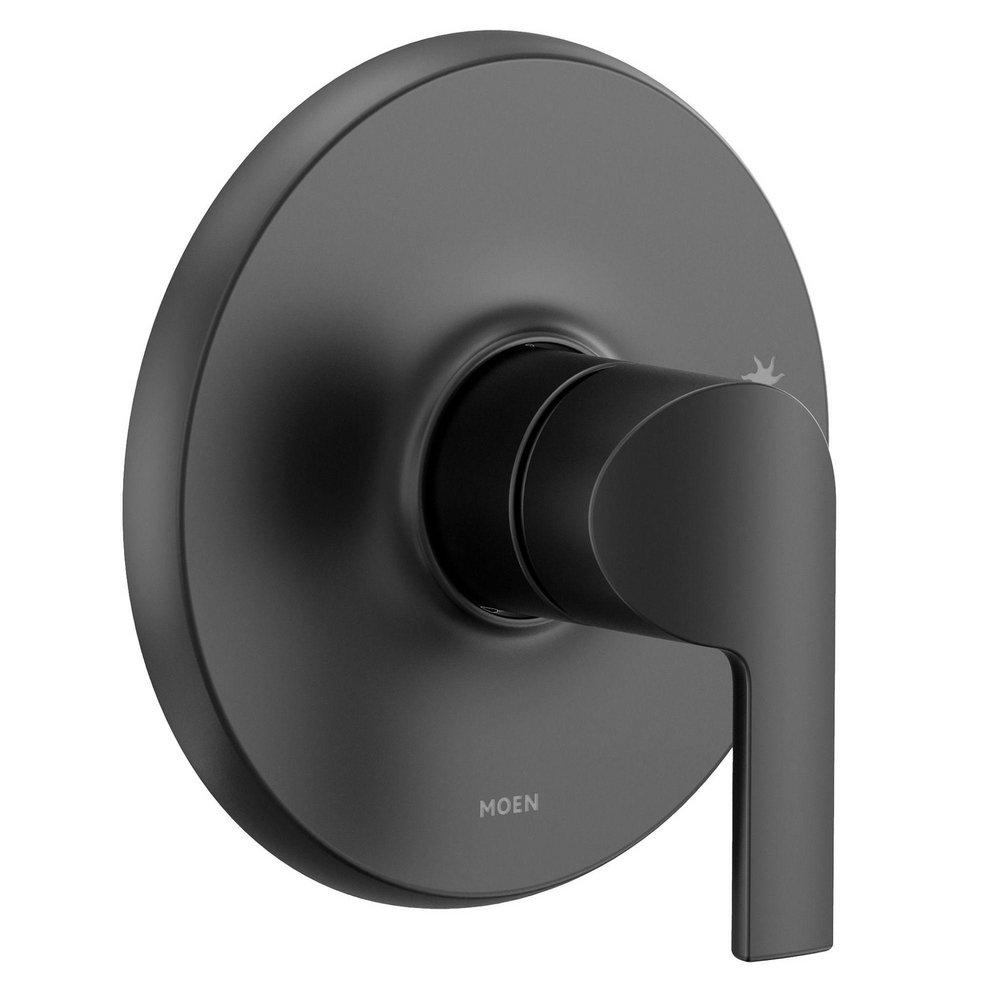 Moen Matte Black Single Handle Bathtub & Shower Faucet (Trim Only) 