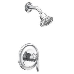 One Handle Single Function Shower Faucet in Chrome (Trim Only)
