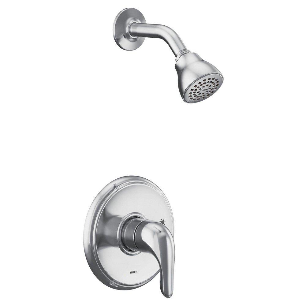 One Handle Single Function Shower Faucet in Chrome (Trim Only) 