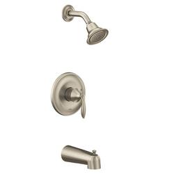 One Handle Single Function Bathtub & Shower Faucet in Brushed Nickel (Trim Only)