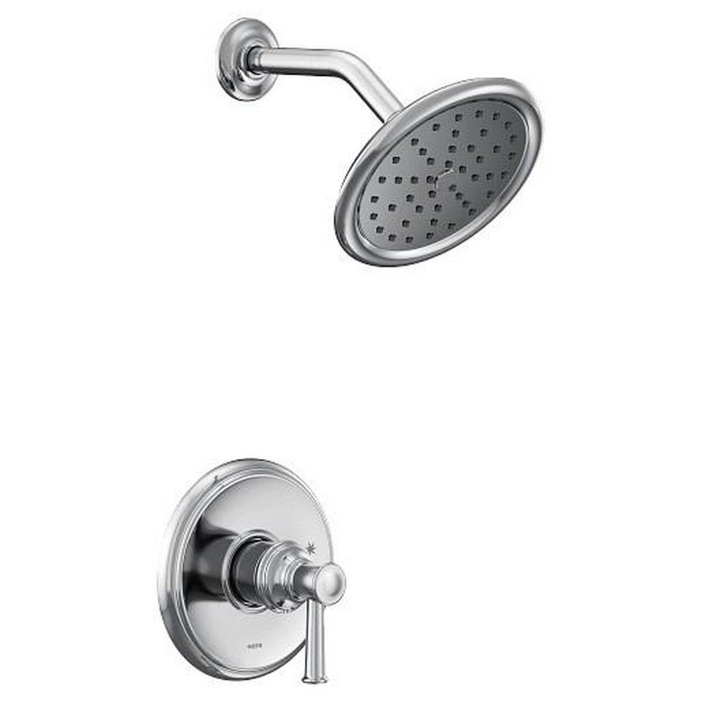 Moen Chrome Single Handle Single Function Shower Faucet (Trim Only) 