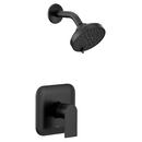 Single Handle Multi Function Shower Faucet in Matte Black (Trim Only) 