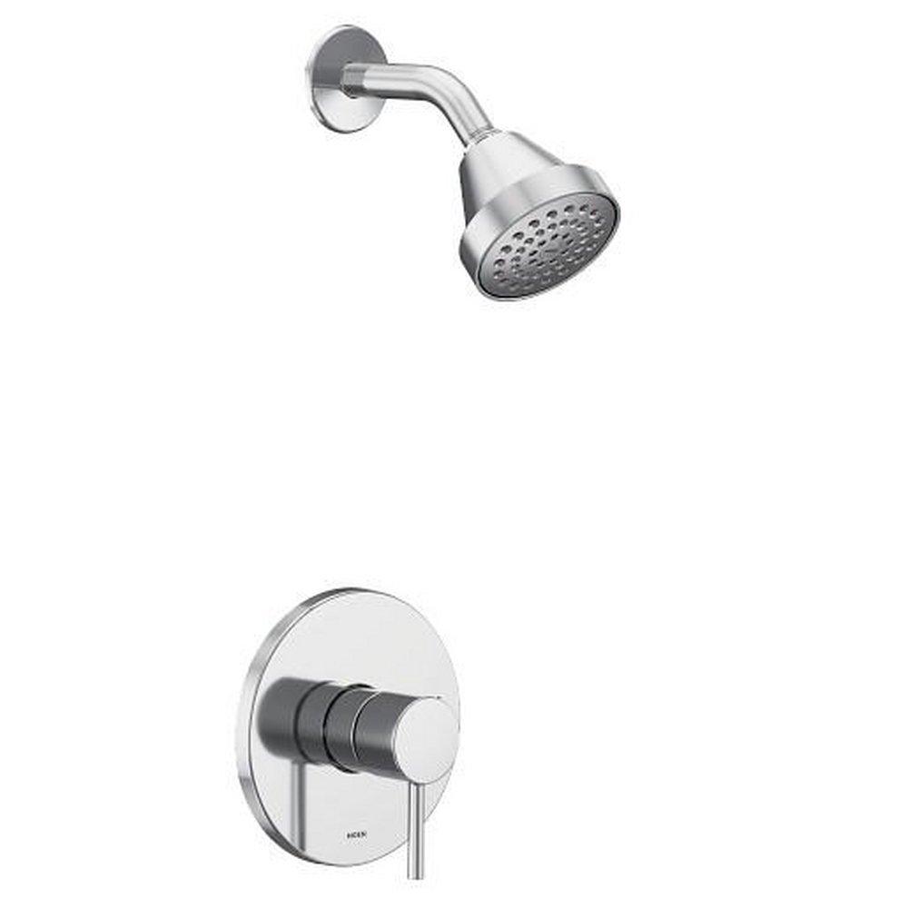 Moen Chrome Single Handle Single Function Shower Faucet (Trim Only) 