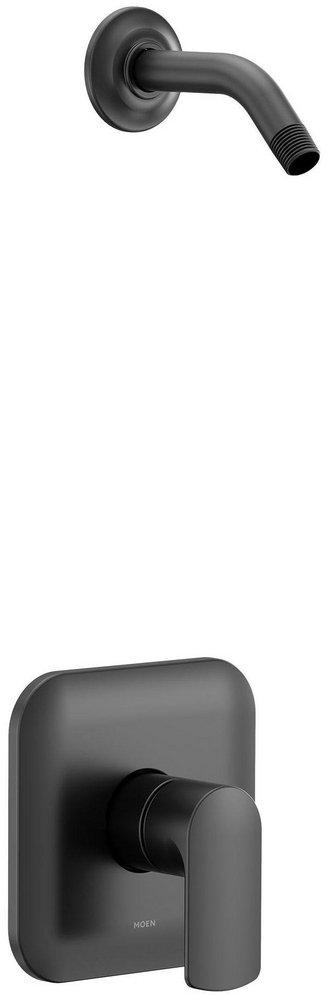 Moen Matte Black Single Handle Shower Faucet (Trim Only) 