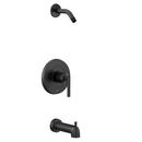 Moen Matte Black Single Handle Bathtub & Shower Faucet (Trim Only) 