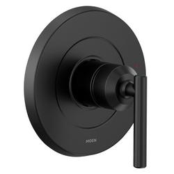 Single Handle Pressure Balancing Valve Trim in Matte Black