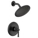 Moen Matte Black Single Handle Single Function Shower Faucet (Trim Only) 