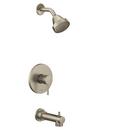 One Handle Single Function Bathtub & Shower Faucet in Brushed Nickel (Trim Only)