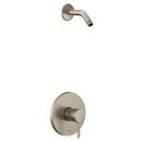 Single Handle Shower Faucet in Brushed Nickel (Trim Only)