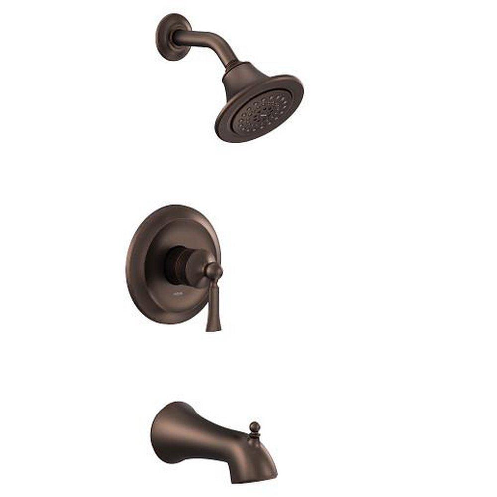 Moen Oil Rubbed Bronze Single Handle Single Function Bathtub & Shower Faucet  (Trim Only) 