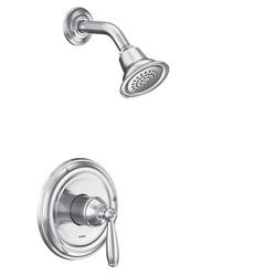 One Handle Single Function Shower Faucet in Chrome