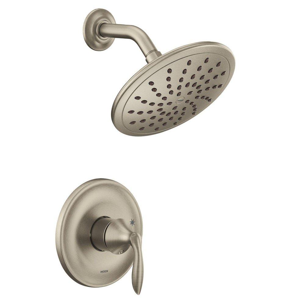 One Handle Single Function Shower Faucet in Brushed Nickel (Trim Only) 
