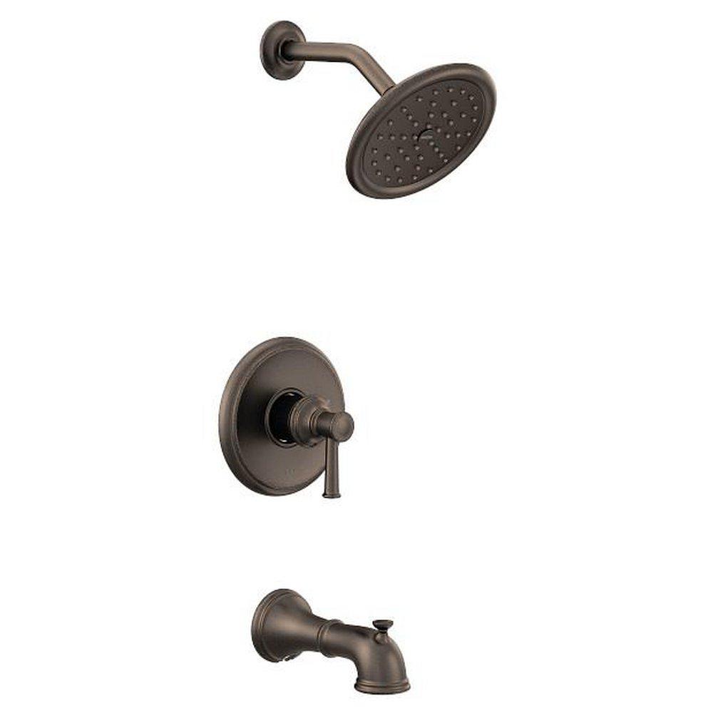 Moen Oil Rubbed Bronze Single Handle Single Function Bathtub & Shower Faucet  (Trim Only) 