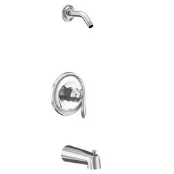 One Handle Single Function Bathtub & Shower Faucet in Chrome (Trim Only)