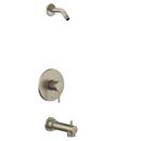 Moen Brushed Nickel Single Handle Bathtub & Shower Faucet  (Trim Only) 