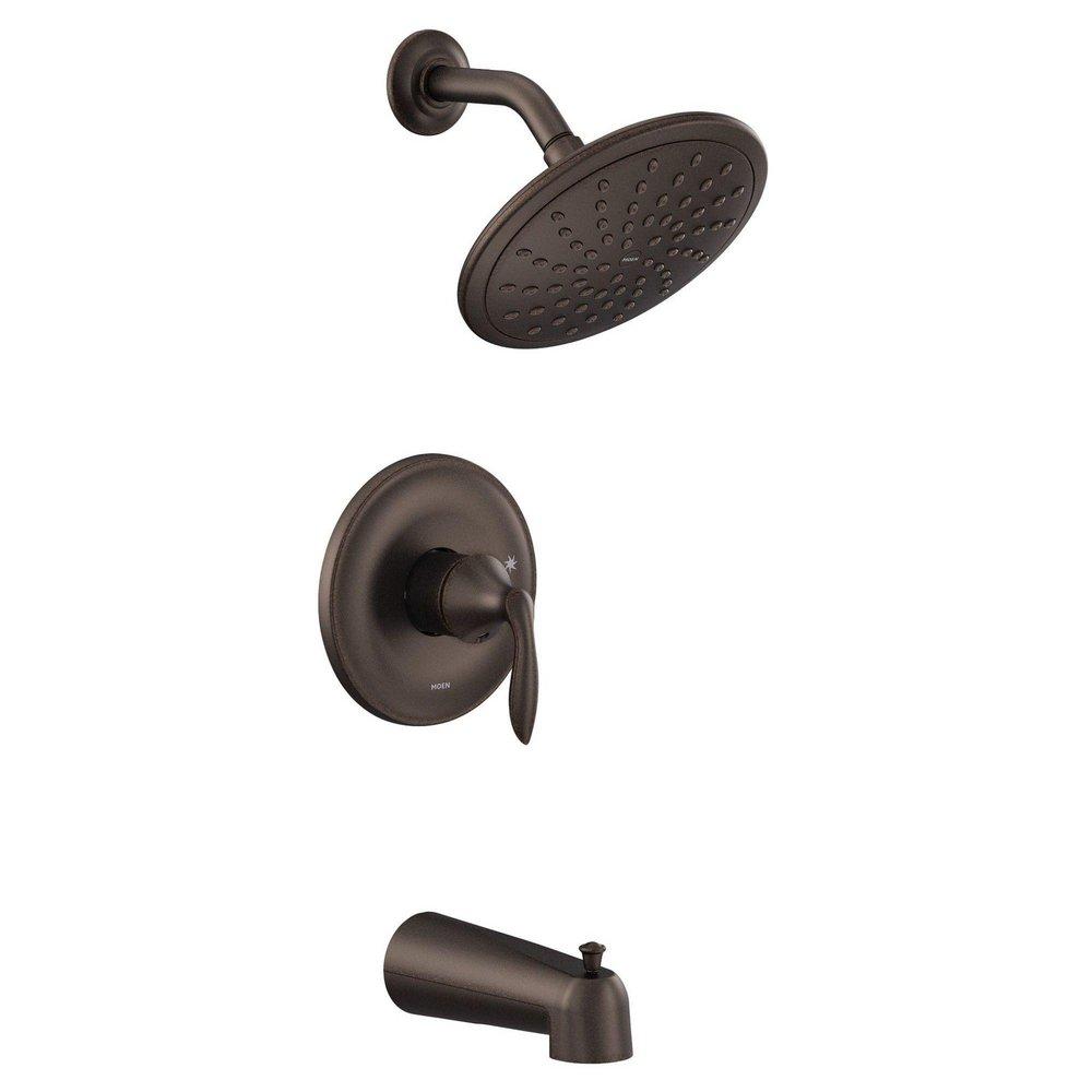 OIL RUBBED BRONZE M-CORE 4 PORT TUB/SHOWER 
