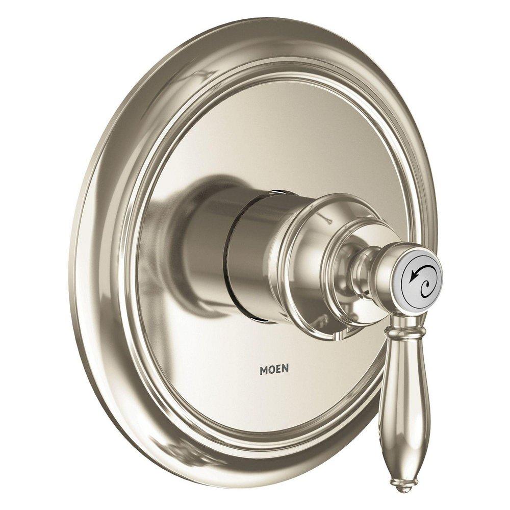 Moen Polished Nickel Single Handle Bathtub & Shower Faucet (Trim Only) 